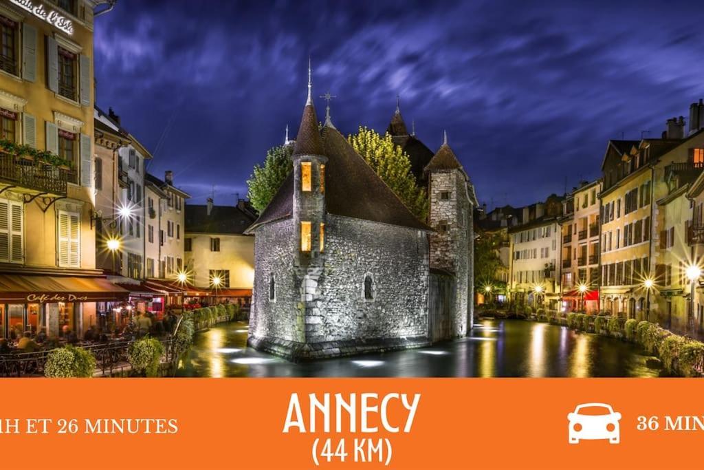 Zenbnb / Tournelles / Jardin Prive / Hyper-Centre Annemasse Esterno foto